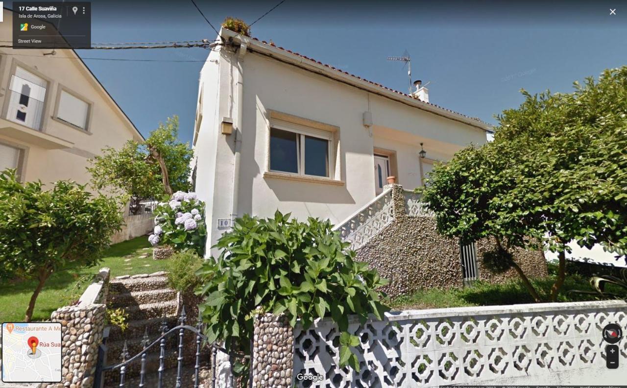 Villa Arosa Island Vacacional A Illa de Arousa Exterior foto